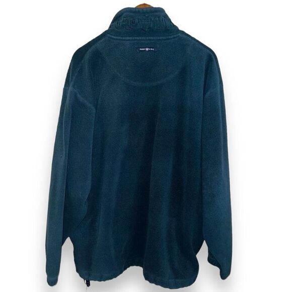 Green GANT USA Quarter-Zip Sweatshirt Size XL - Picture 10 of 10